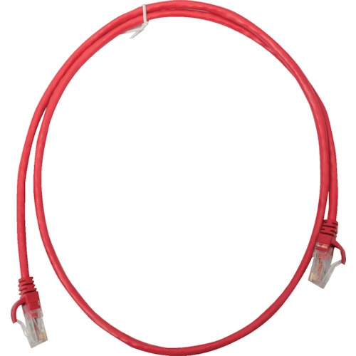 コーニング Cat5e UTPパッチコード3m 赤【VOL-5EUPB-L3-RL】