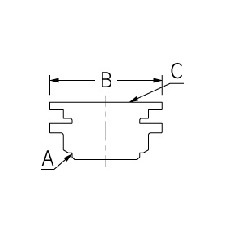 カクダイ ステンレスタンク取付金具【6222-13】