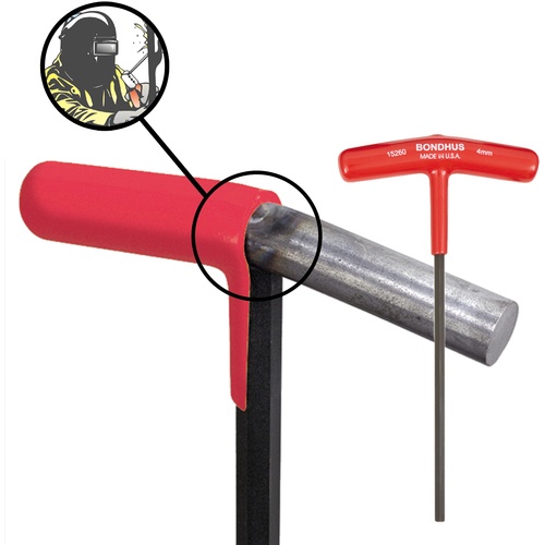 ボンダス 全長152mm 六角T-ハンドル 3mm【6HT3MM】