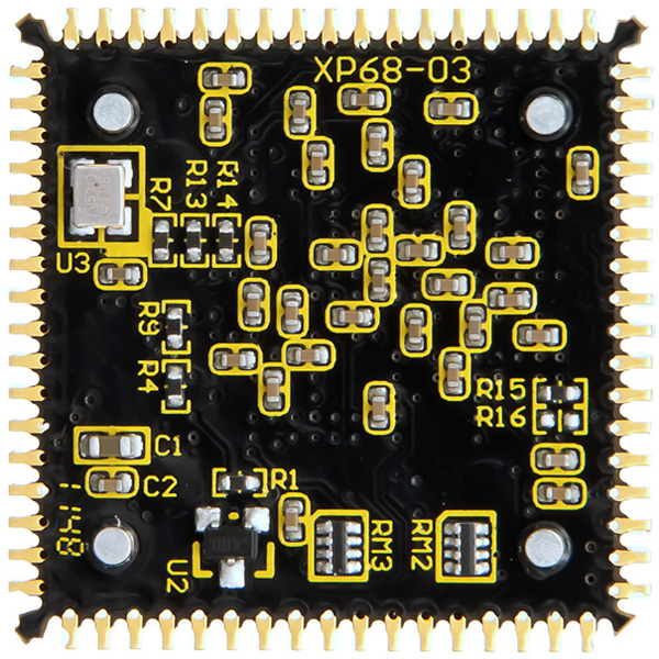 PLCC68 Spartan-6 FPGAモジュール【XP68-03-LX45】