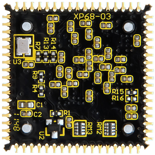 PLCC68 Spartan-6 FPGAモジュール【XP68-03-LX45】