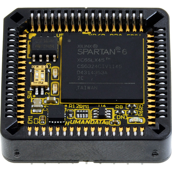 PLCC68 Spartan-6 FPGAモジュール【XP68-03-LX45】