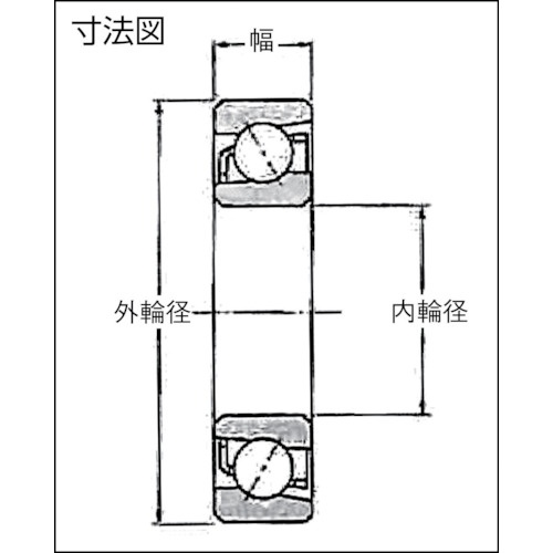 NTN B 中形ボールベアリング 内輪径45mm 外輪径100mm 幅25mm【7309】