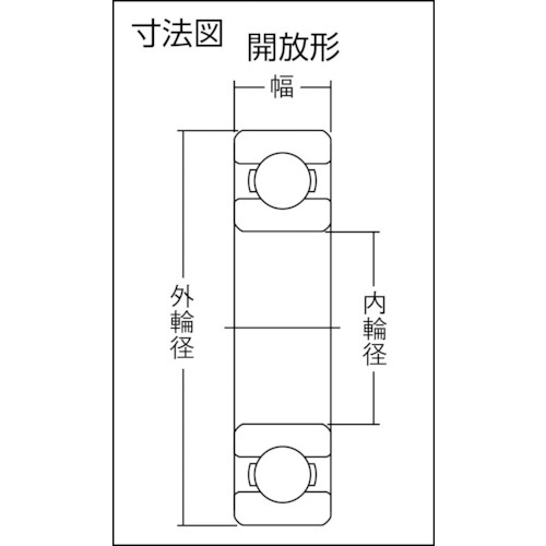 NTN 深溝玉軸受(開放タイプ)内輪径150mm外輪径225mm幅35mm【6030】