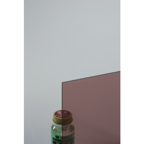 光 エンビ板 スモーク透明 2×300×450mm【EB342-11】