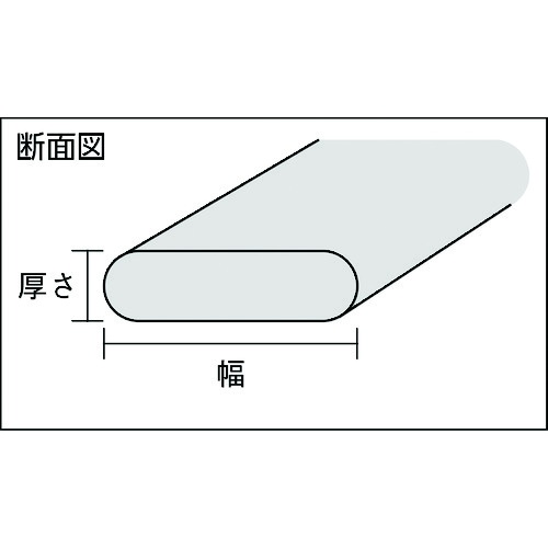 バルカー コードシールソフト 幅12mm【7GS66A-120005】