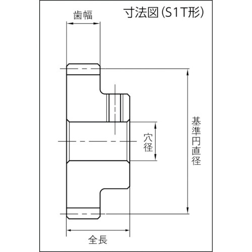 KHK 平歯車SS1-25B【SS1-25B】