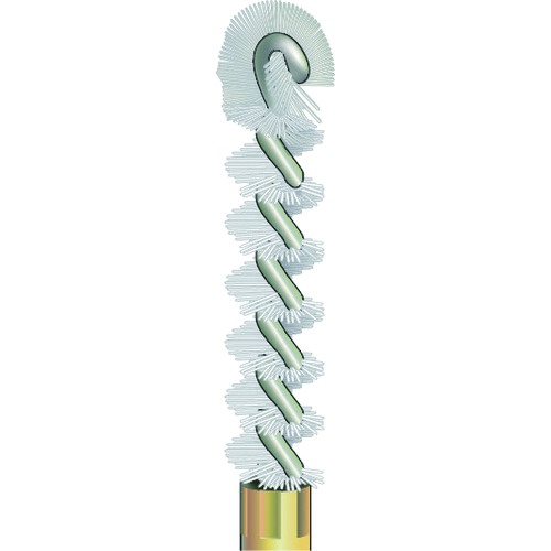 ミニモ スパイラルホールブラシ U型 ナイロンφ0.2mm φ8【FD1901】
