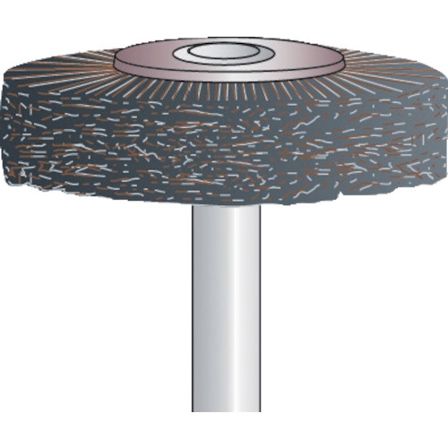 ミニモ 金属ブラシ ホイール スチール φ40【FC4212】