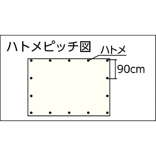 萩原 Jクリスタルシート 2.7m×3.6m【CS-2736】