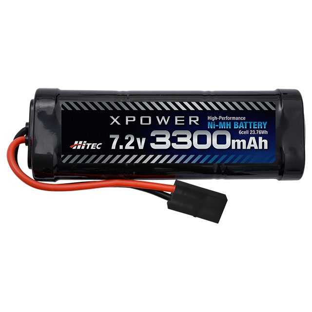 XPOWER Ni-MH 7.2V 3300mAh(タミヤコネクター)【XP3300-NT】