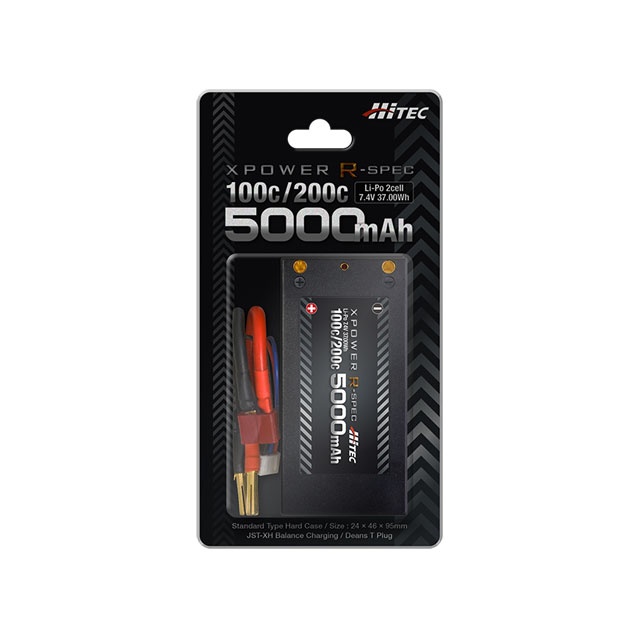 Li-Po 7.4V 5000mAh 100C/200C【XPR5000S】