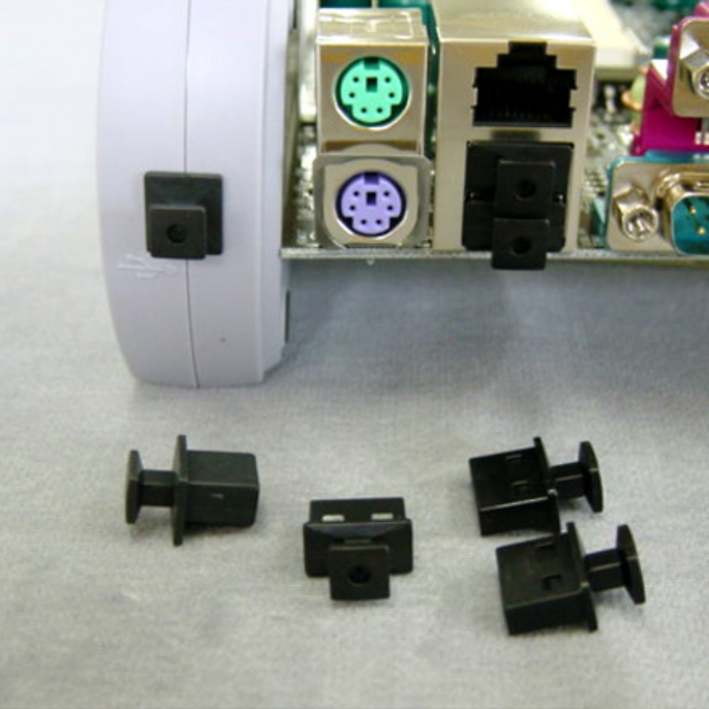 コネクタカバー取手付 USBメス用【DC-004B】