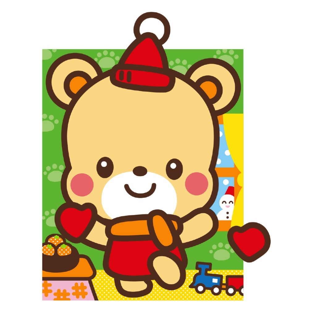 どうぶつふくわらい くま【3034】