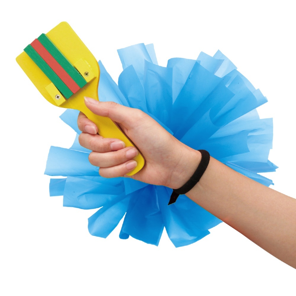 ハンドフリーチアポンポン パステルブルー【3128】