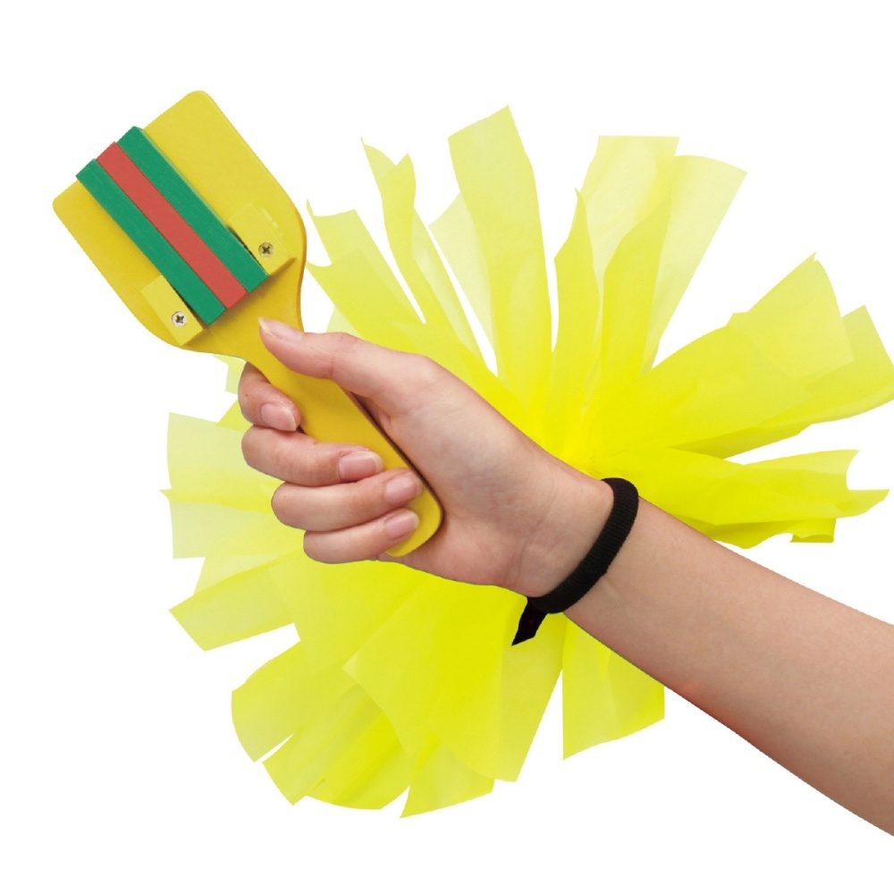 ハンドフリーチアポンポン パステルイエロー【3129】