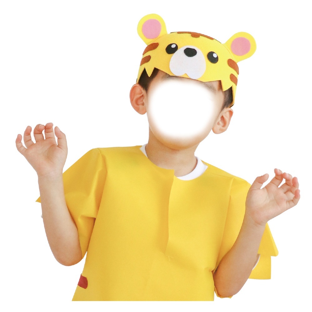 フェルト帽子 黄【3461】