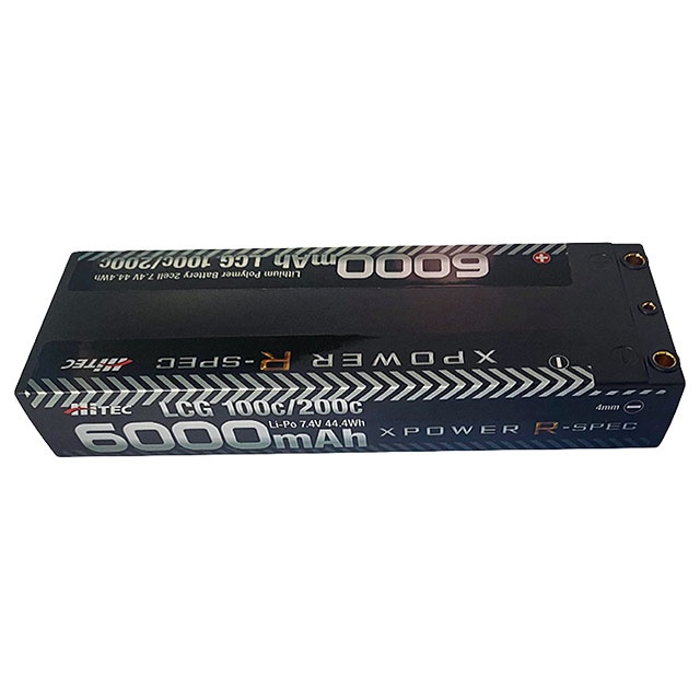 Li-Po 7.4V 6000mAh LCG 100C/200C【XPR6000-LCG-B】