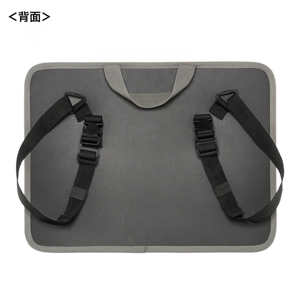 チェア側面簡単取り付け収納ケース【BAG-SCLSD1GY】