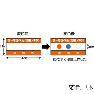 サーモラベル(50-60-70℃)【3E-50】