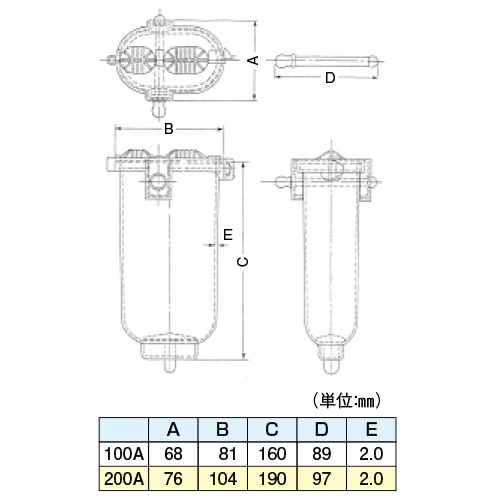 コネクタカバー小100A【ASｺﾈｸﾀｶﾊﾞｰ-ｼｮｳ-100A】