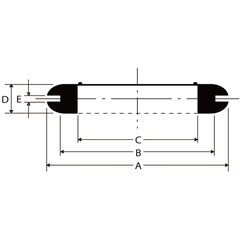 絶縁ゴムブッシング(外径40mm/内径25mm、50個入) GB31 JAPPY製