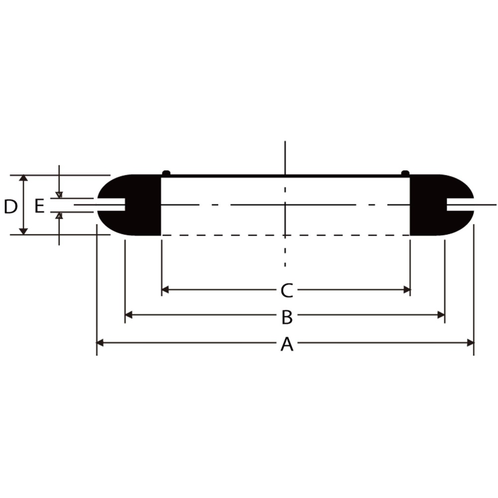 絶縁ゴムブッシング(外径87mm/内径60mm、20個入)【GB75】