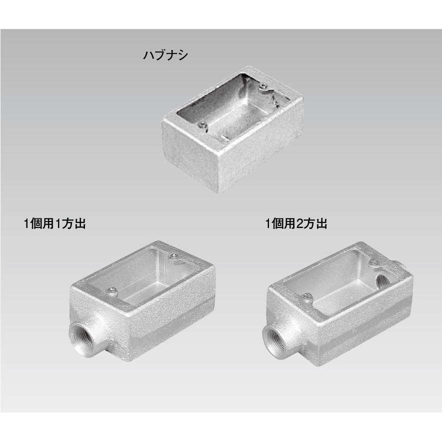 角型 1個用一方出 溶融亜鉛 S11Z16 外山電気製｜電子部品