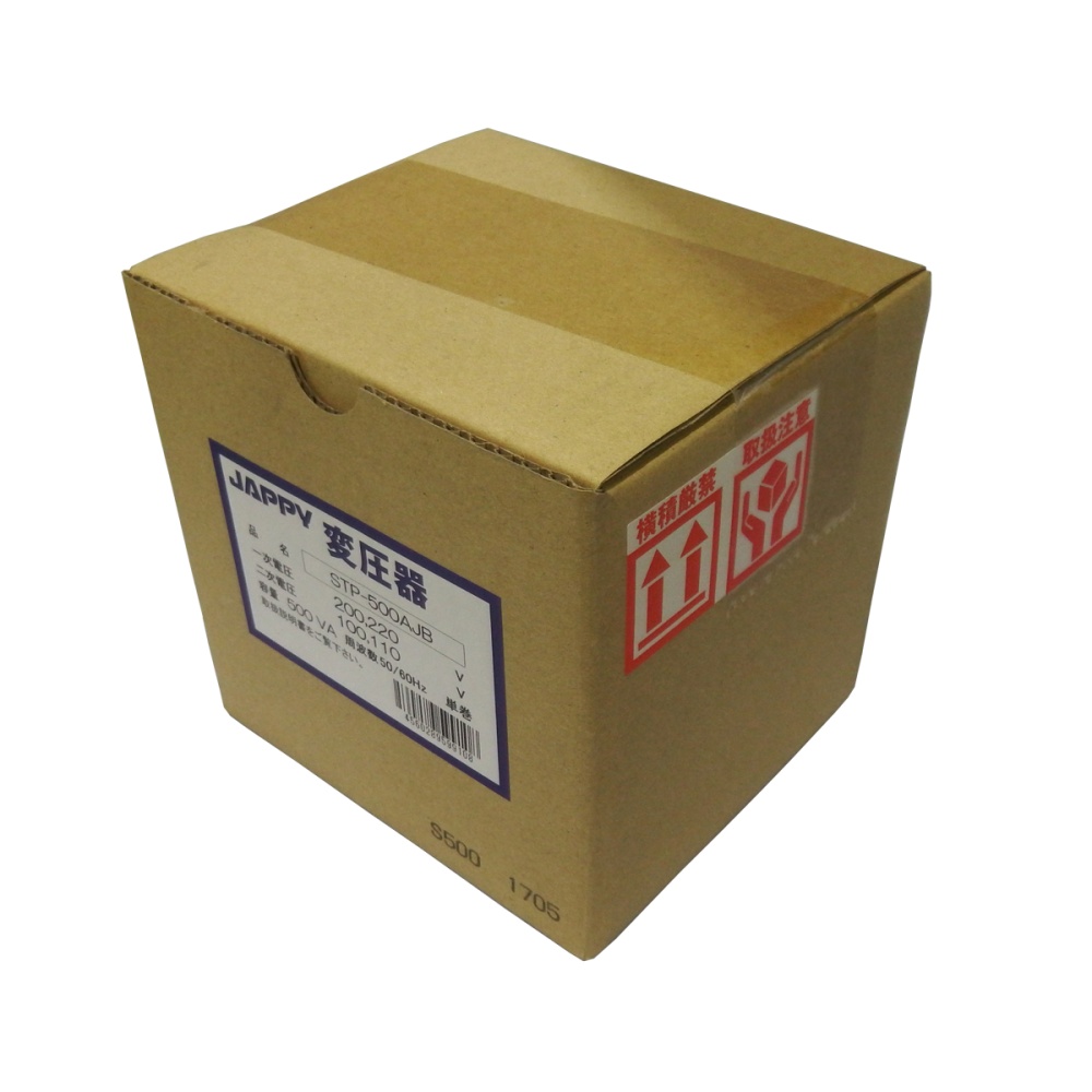 ダウントランス(単相単巻 500VA)【STP-500AJB】