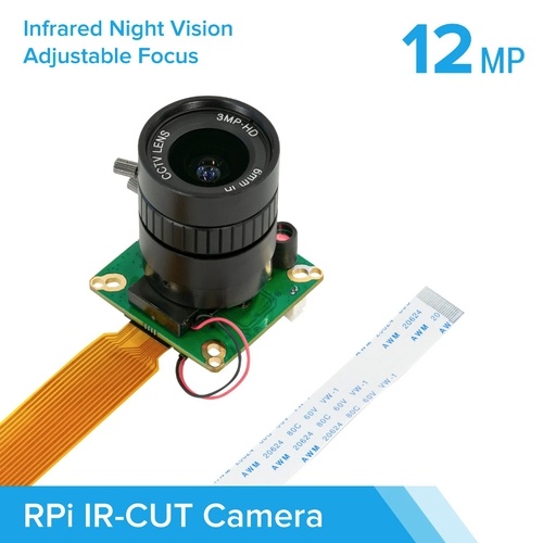 IRカットHQ Camera 6mm CSレンズ付(ラズパイ用) UCTRONICS-B0270