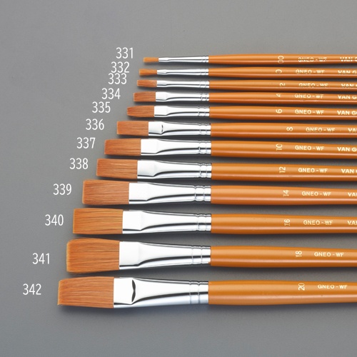 0号 水彩平筆(馬毛・PBT)【EA109MK-332】