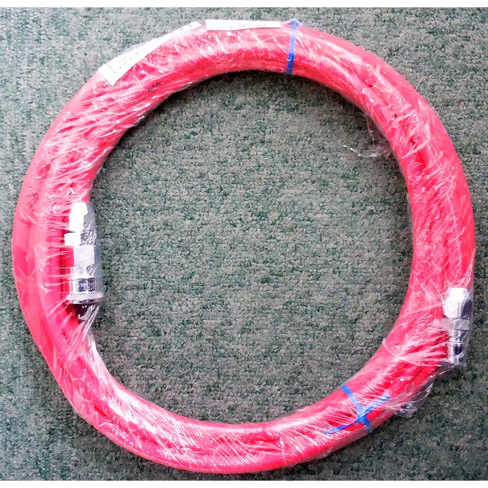 6.5/10.0mm× 5m エアーホース(カプラー付・PVC)【EA125ED-5】