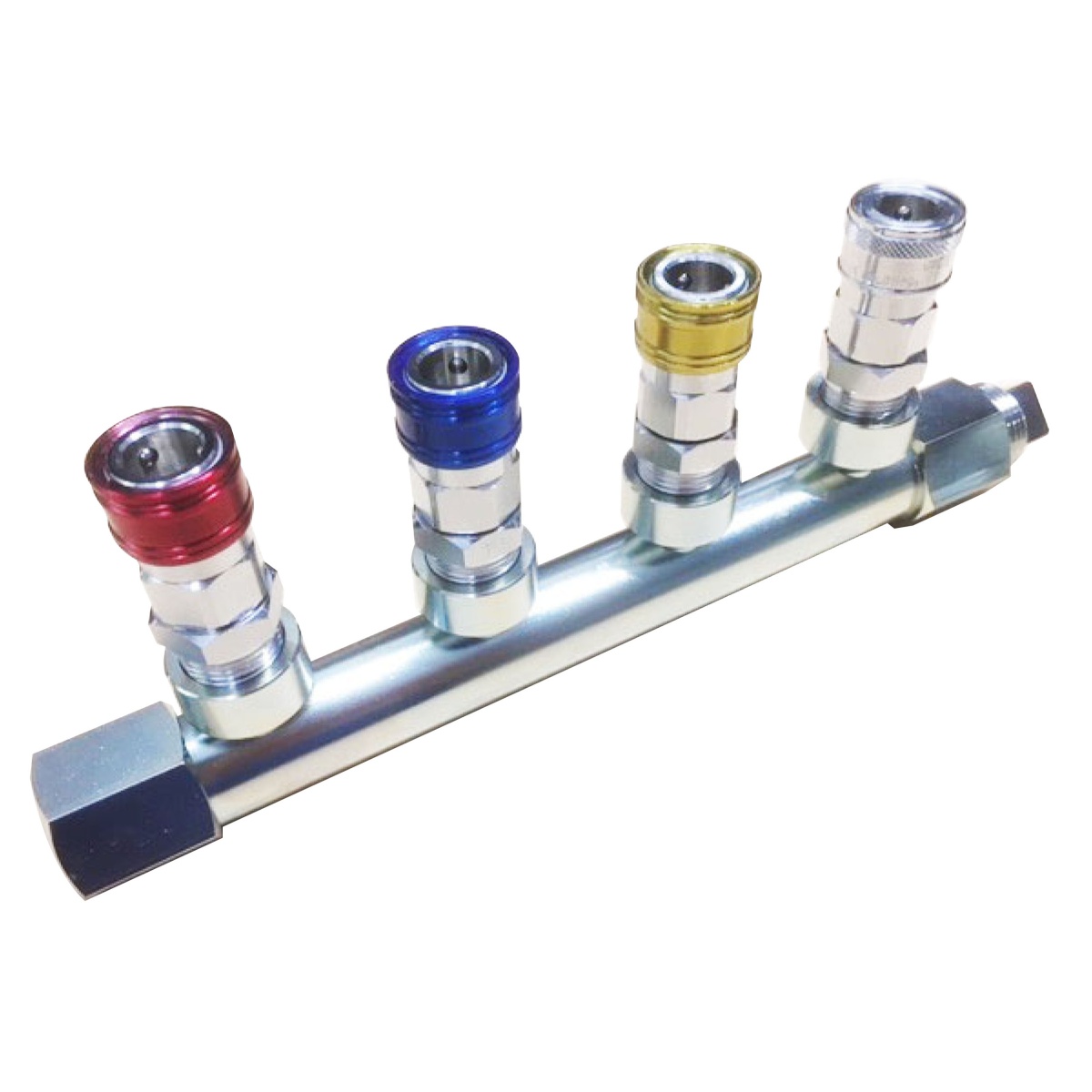 Rc 3/4インチ /4連 エアー配管分岐カップリング【EA140DL-141A】