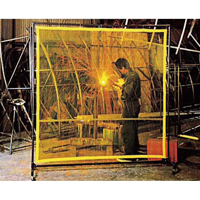 2050mm× 3m 溶接作業用フィルム(黄色)【EA334BG-103】