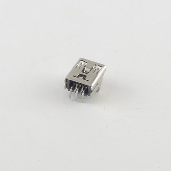 USB mini-B コネクター(基板取付型)【USB-027】