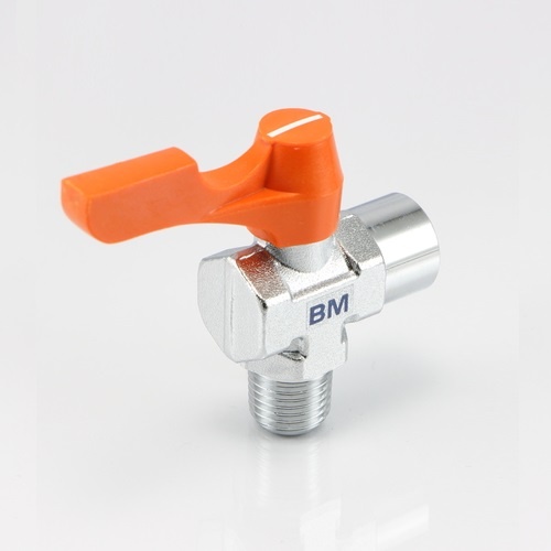 R 1/4インチ xG 1/4インチ ミニボールバルブ【EA425BM-322】