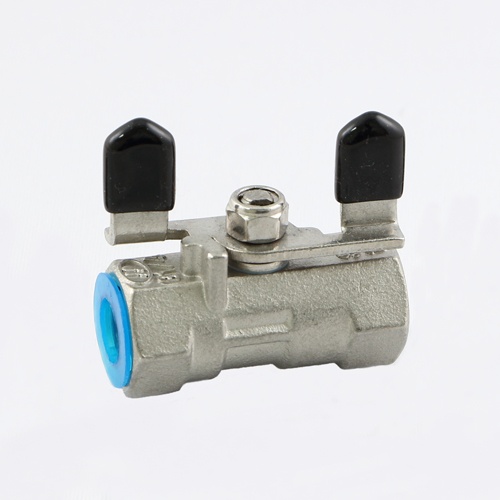 G3/8インチ xRc3/8インチ ボールバルブ(ステンレス製/蝶ハンドル)【EA425CA-23】