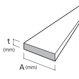 50×1000×3mm フラットバー(アルミ製/5本)【EA440HF-5】