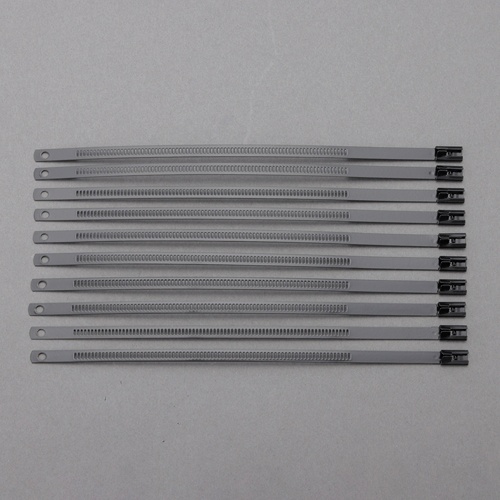 12×335mm 結束バンド(SUS316/コーティング/10本)【EA463FW-252】