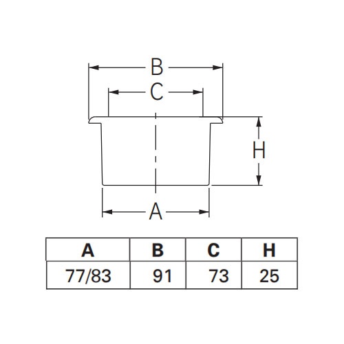 75A[VP・VU管用]目皿【EA468DH-34】