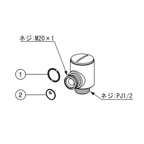 G 1/2インチ シャワーホースセット(スイッチ付)【EA468HE-3A】