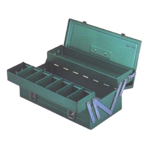 410×200×150mm 工具箱(スチール製)【EA504AA-41】