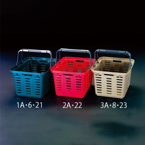 310×249×209mm/10L バスケット(赤/4個)【EA505AS-22】