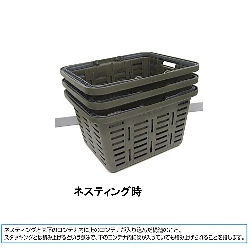465×385×280mm/27L バスケット(OD/3個)【EA505AS-4】