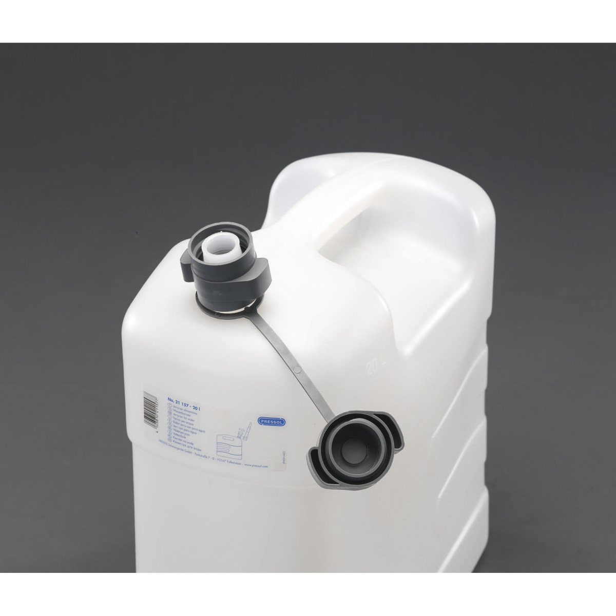 20L ウォーターポリタンク(ノズル・コック付)【EA508AS-220】