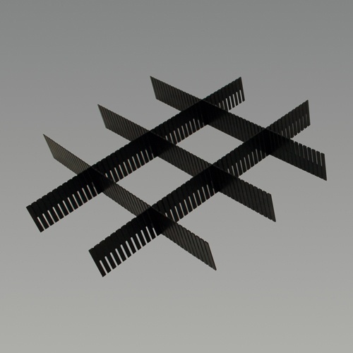 495× 60× 2mm 仕切板(導電性/5枚)【EA508FB-26】