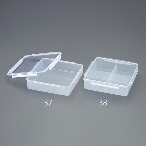 252×252× 68mm/2.7L 密閉保存容器(仕切無)【EA508FC-37】