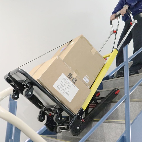 460×600mm/160kg 電動運搬車(階段用)【EA520BT-11A】