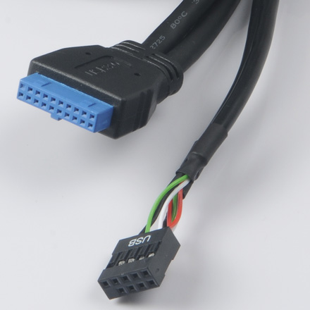 3.5インチベイUSB3.0/2.0フロントパネル【PF-004A】