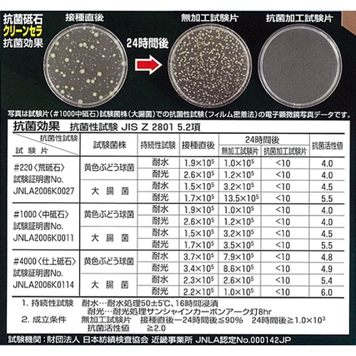 210×65×32mm/#1000 抗菌砥石【EA522G-27】